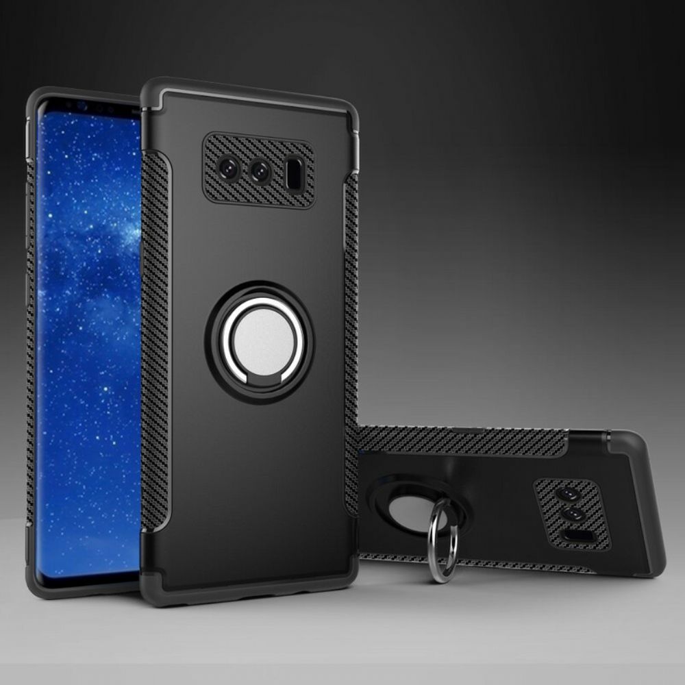 Hoesje voor Samsung Galaxy Note 8 Hybride Ontwerp Met Ring