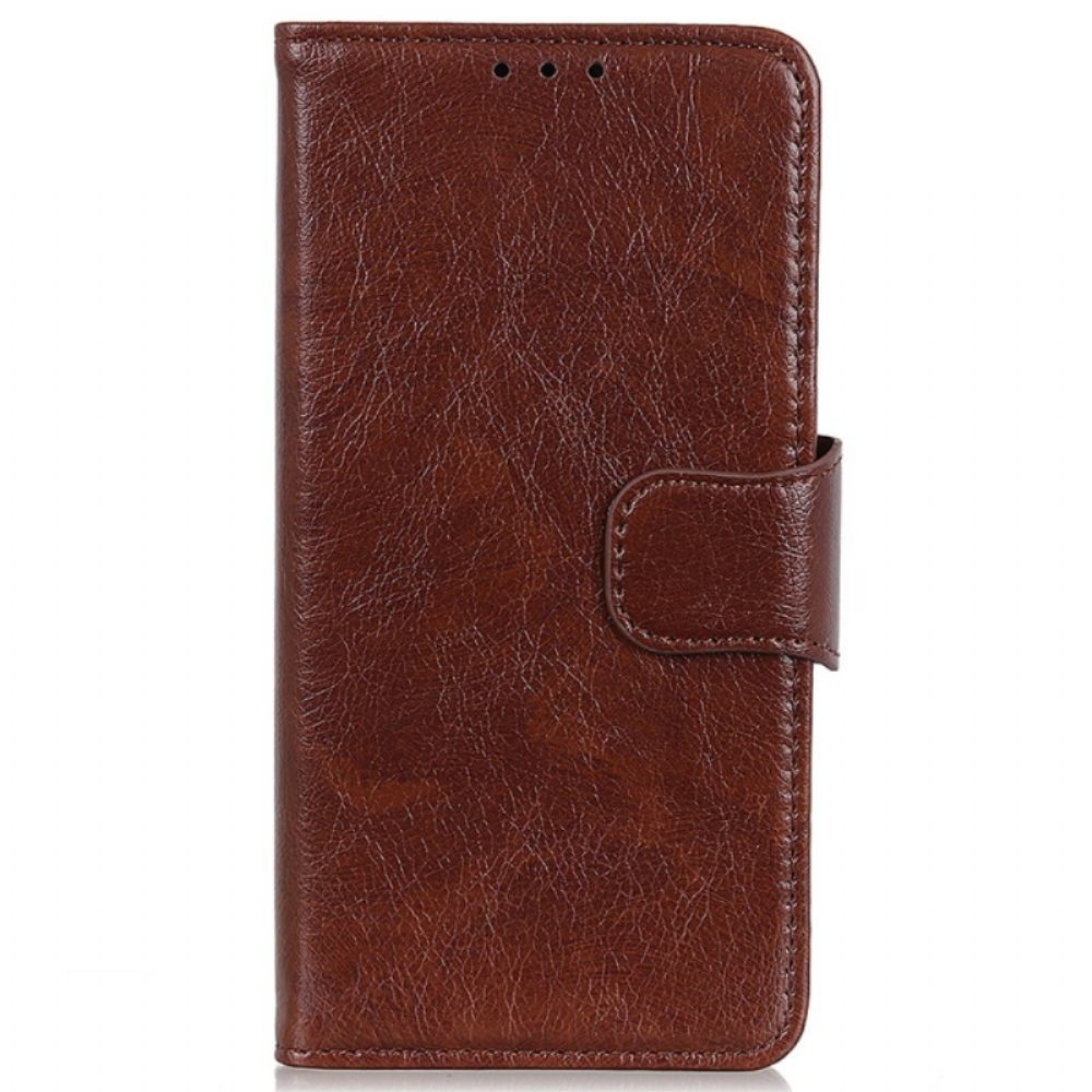 Folio-hoesje Oppo Reno 11 5g Telefoonhoesje Nappatextuur