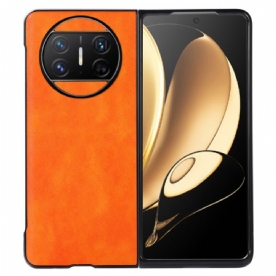 Hoesje Huawei Mate X3 Kunstleer Lychee Bescherming Hoesje