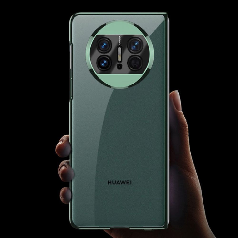 Hoesje Huawei Mate X3 Transparant Met Gkk Glazen Beschermer