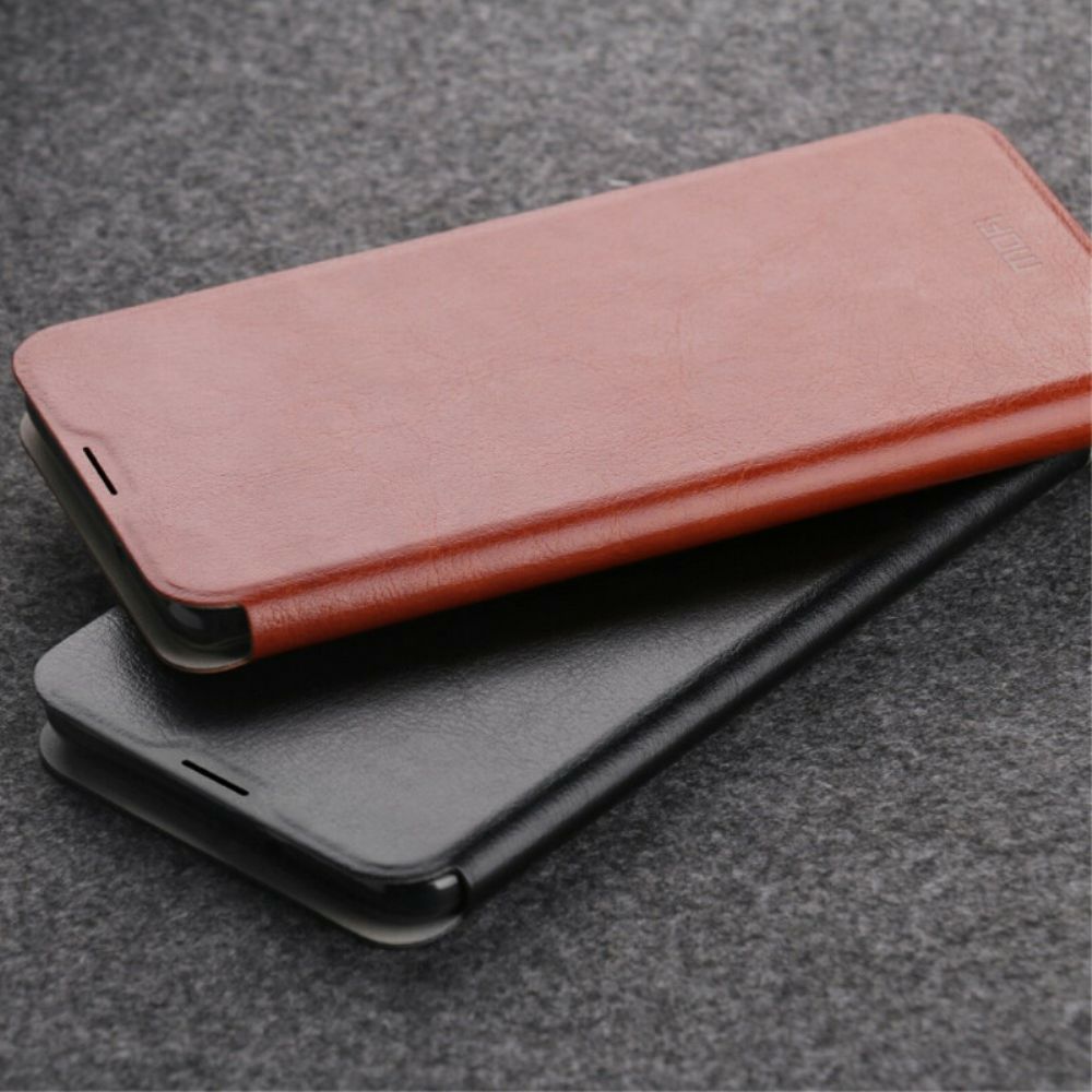 Bescherming Hoesje voor Xiaomi Redmi Note 8 Pro Folio-hoesje Mofi Vintage Klassiek