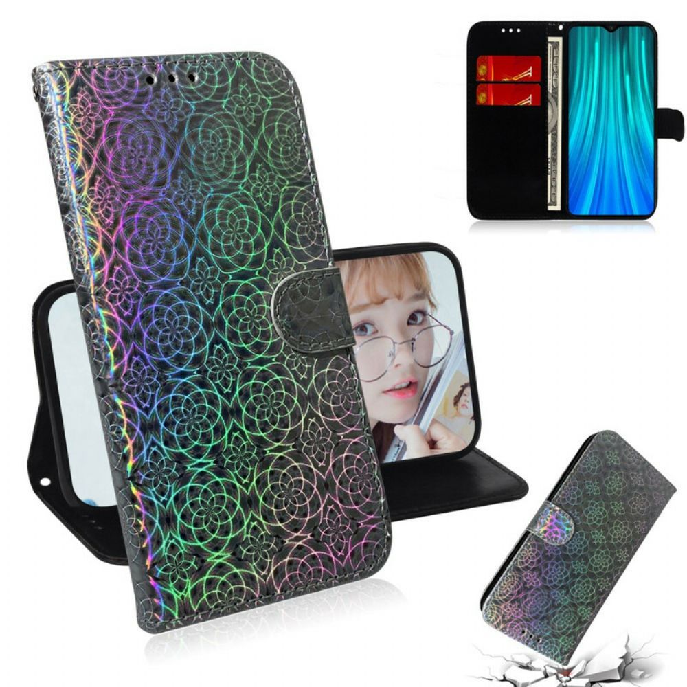 Folio-hoesje voor Xiaomi Redmi Note 8 Pro Pure Kleur