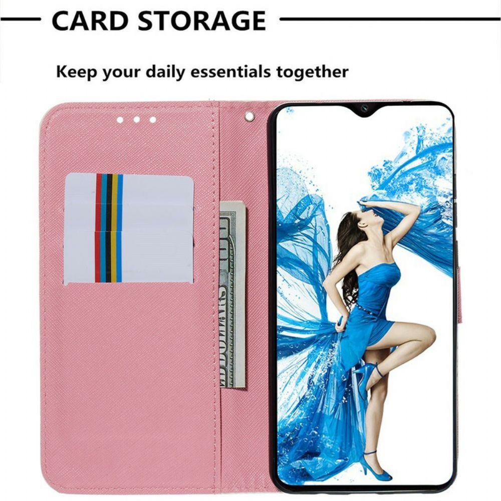 Folio-hoesje voor Xiaomi Redmi Note 8 Pro Stop Nooit Met Dromen