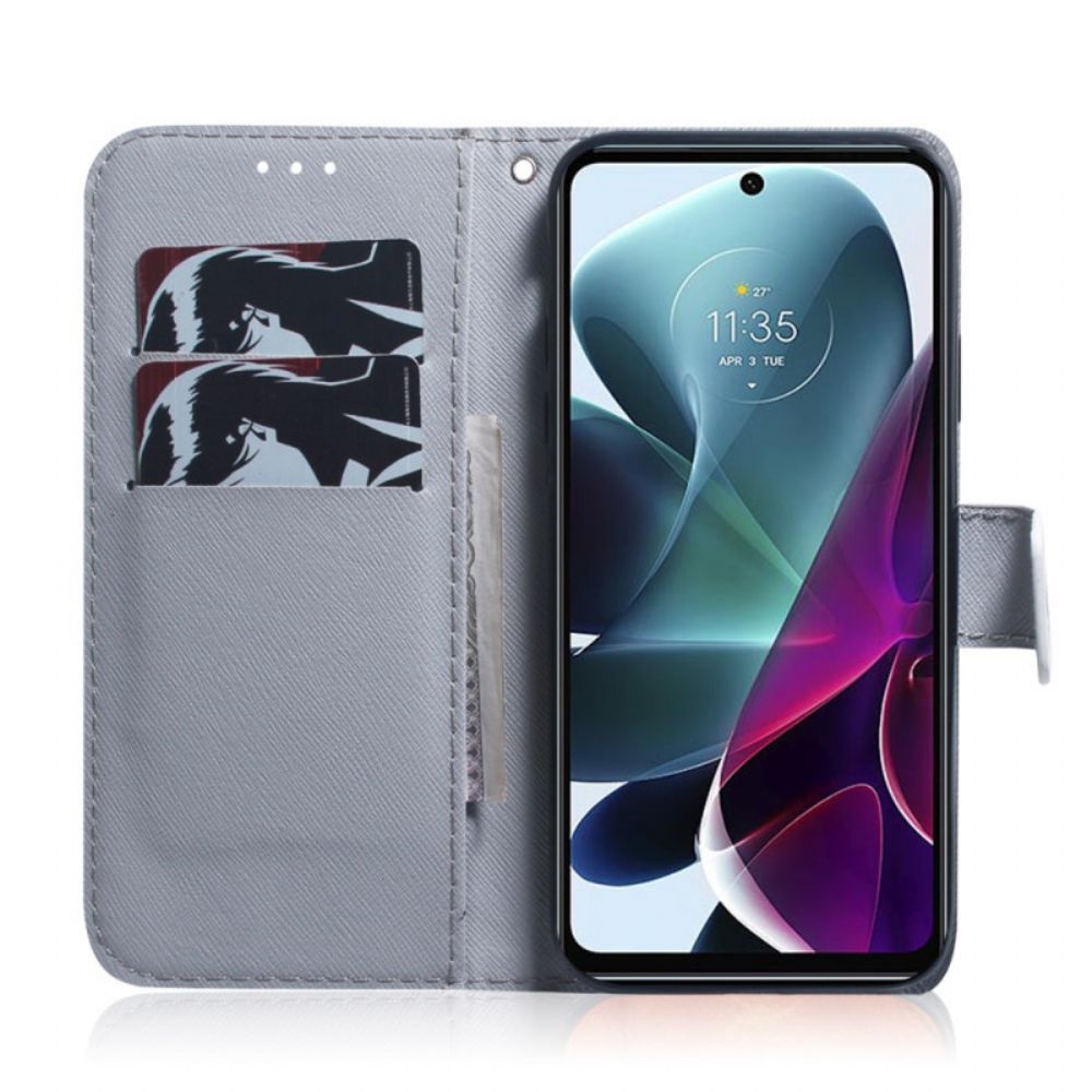 Flip Case voor Moto G200 5G Mopshond