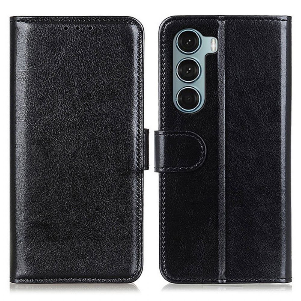 Leren Hoesje voor Moto G200 5G Ijzige Khazneh