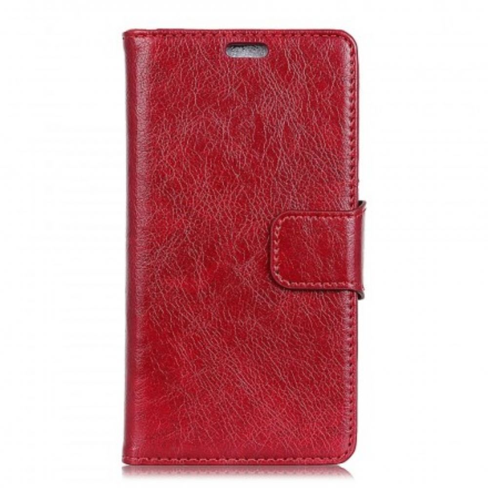 Flip Case voor Huawei P Smart 2019 / Honor 10 Lite Glanzend Leereffect