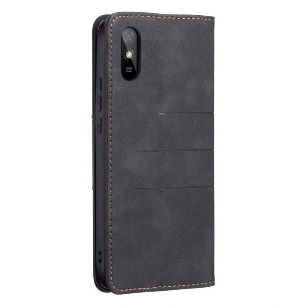 Bescherming Hoesje voor Xiaomi Redmi 9A Folio-hoesje Binfen-kleur