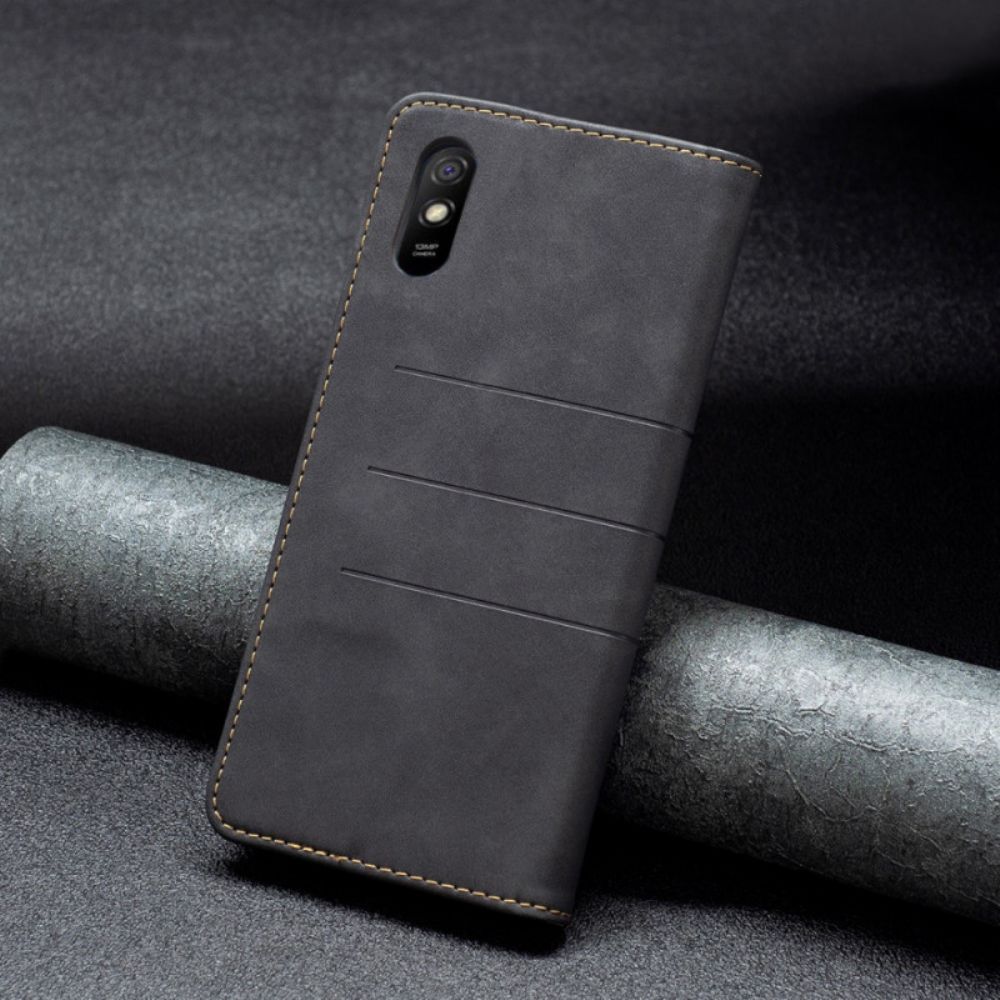Bescherming Hoesje voor Xiaomi Redmi 9A Folio-hoesje Binfen-kleur