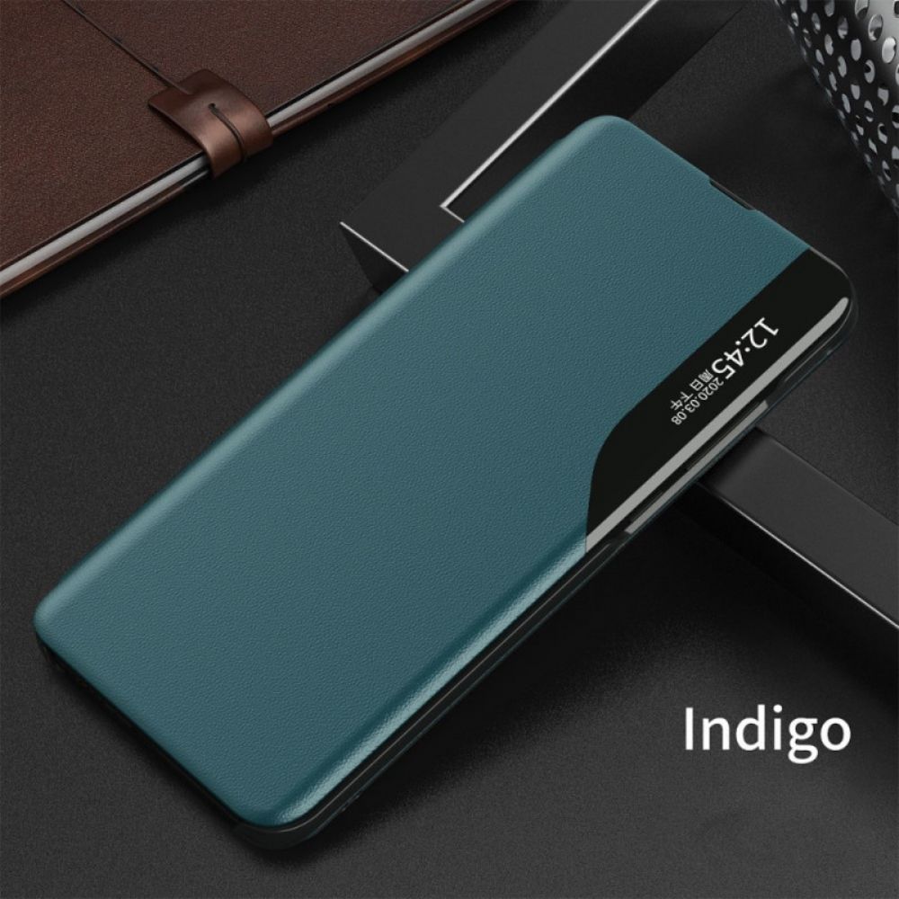 Bescherming Hoesje voor Xiaomi Redmi 9A Ledereffect