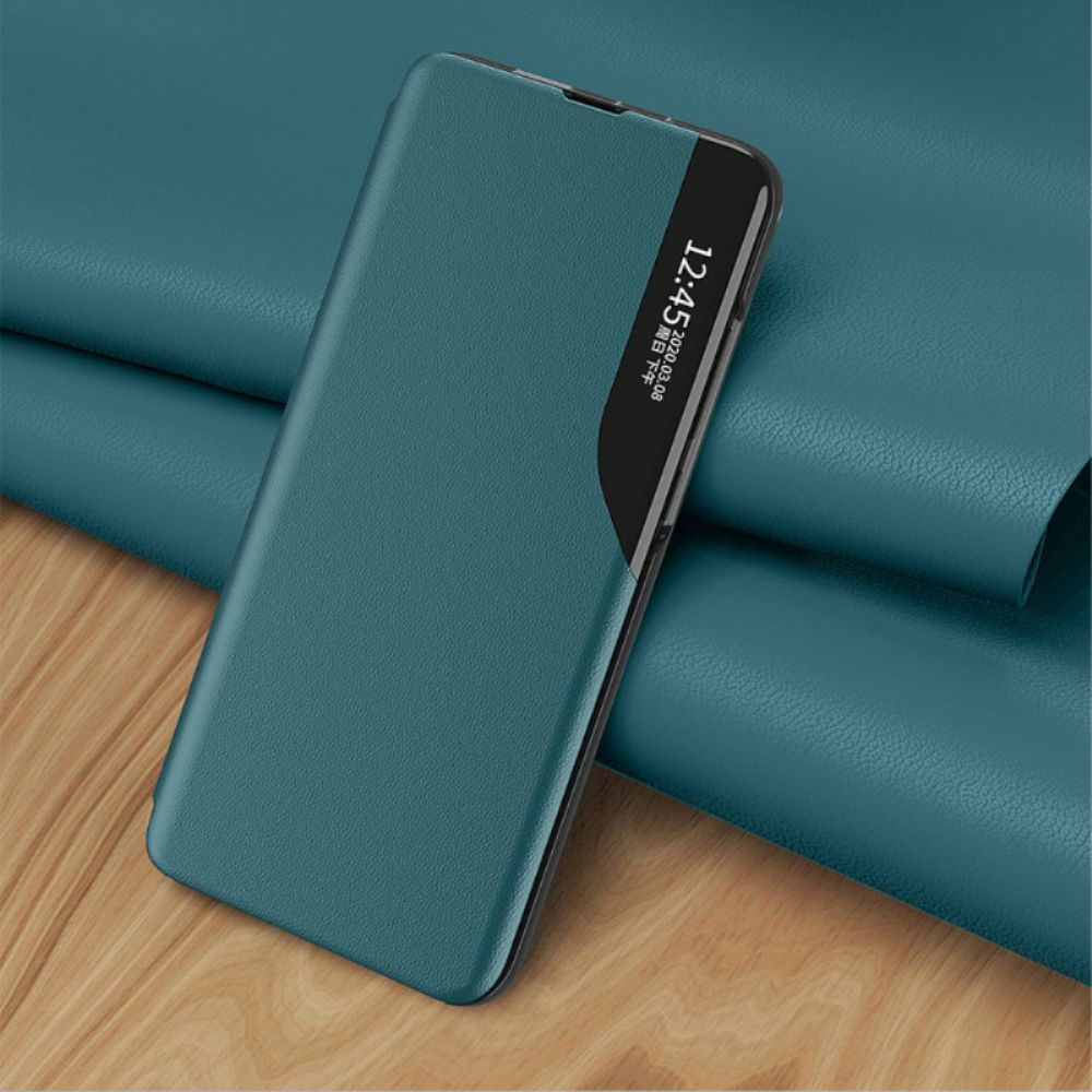 Bescherming Hoesje voor Xiaomi Redmi 9A Ledereffect