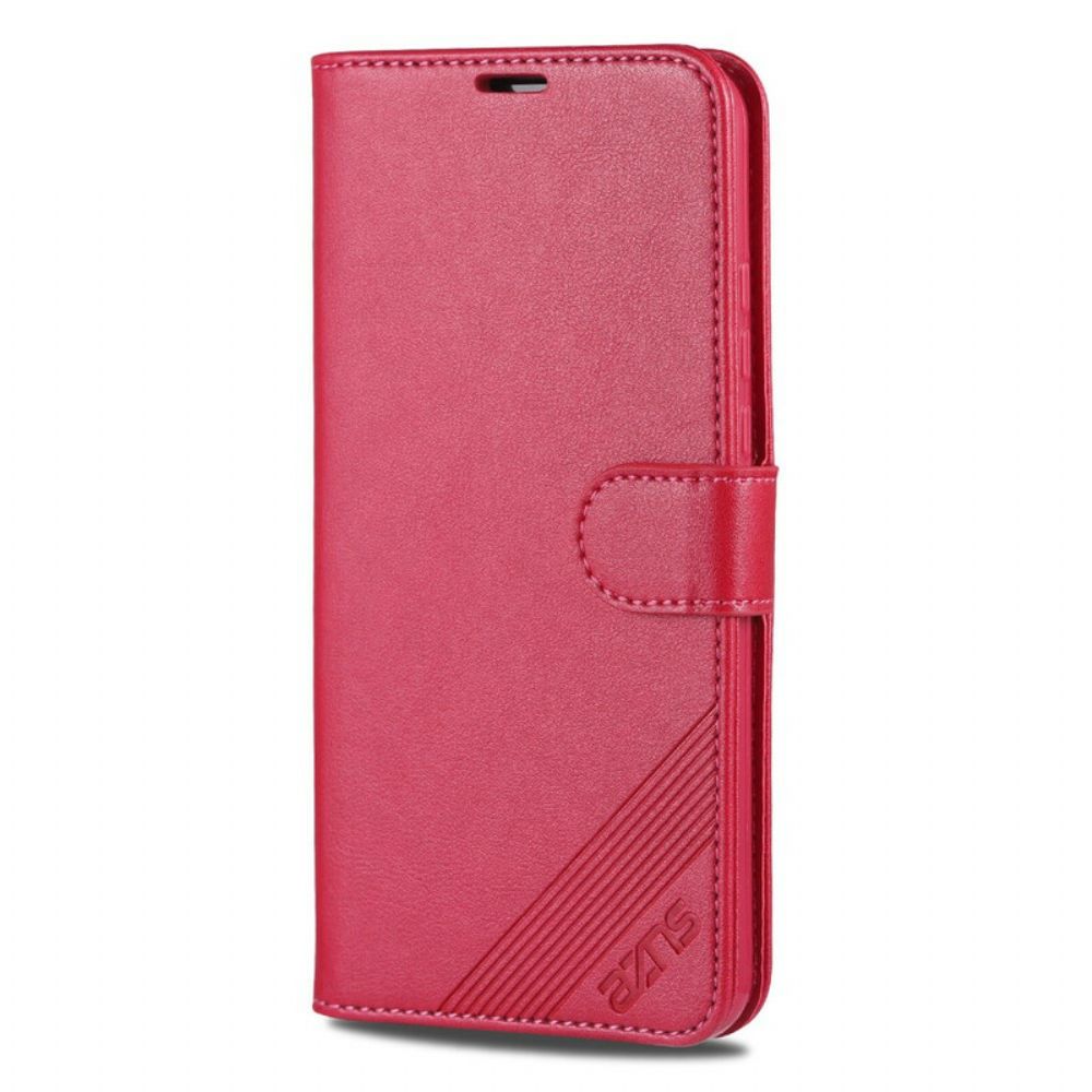 Leren Hoesje voor Xiaomi Redmi 9A Azns Kunstleer