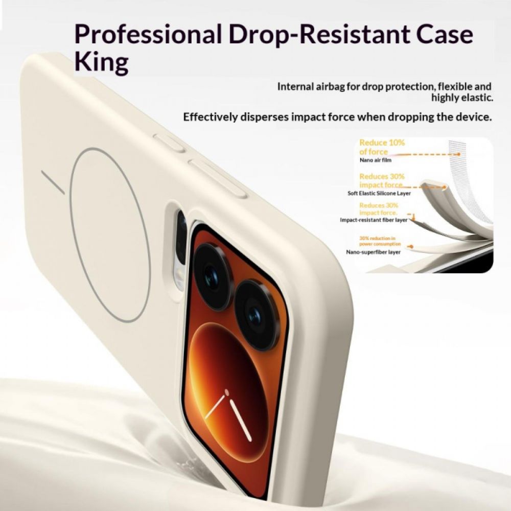 Case Hoesje Xiaomi 17 Pro Telefoonhoesje Magnetisch Met Siliconen