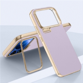 Cover Hoesje Xiaomi 17 Pro Telefoonhoesje Geïntegreerde Standaard En Metalen Frame