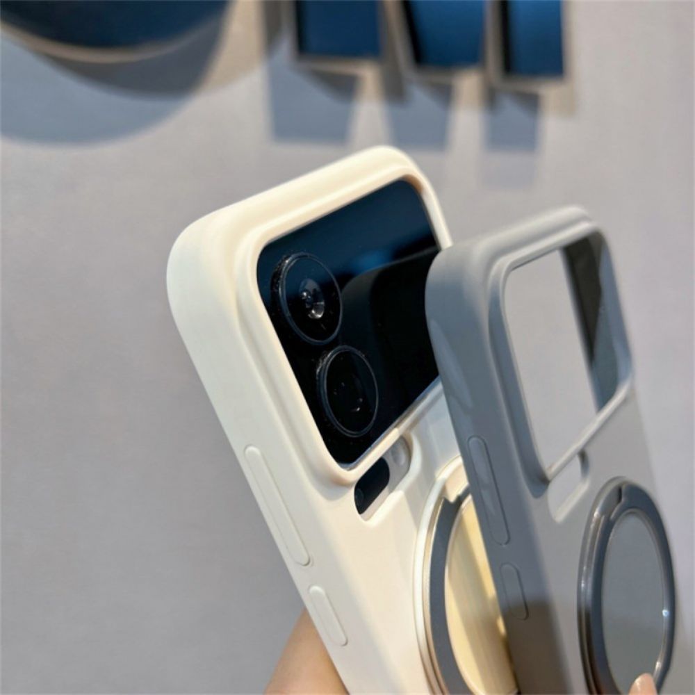 Cover Hoesje Xiaomi 17 Pro Telefoonhoesje Magnetisch Met Draaibare Standaard