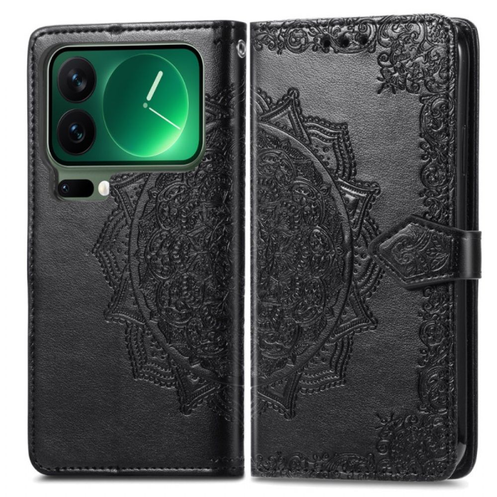 Flip Case Leren Xiaomi 17 Pro Barok Mandala