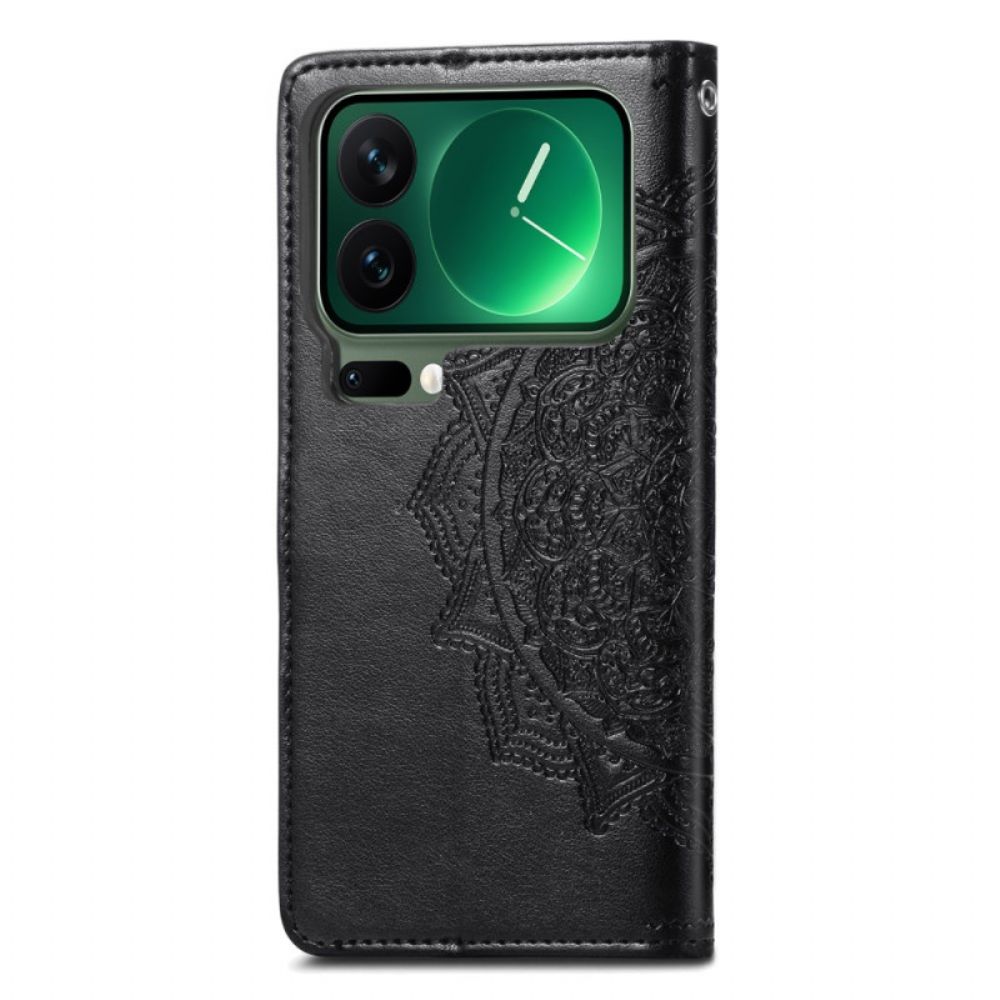 Flip Case Leren Xiaomi 17 Pro Barok Mandala