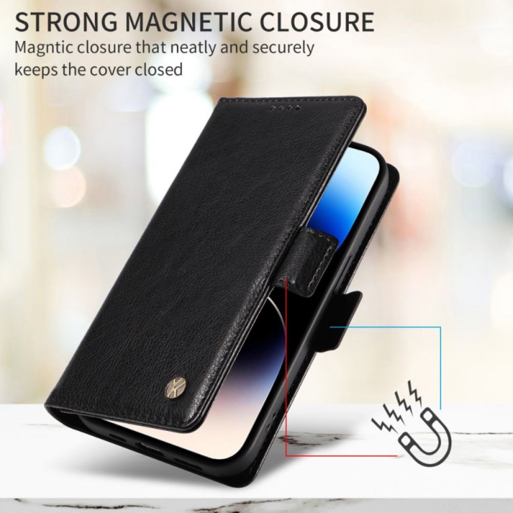 Flip Case Leren Xiaomi 17 Pro Yikatu