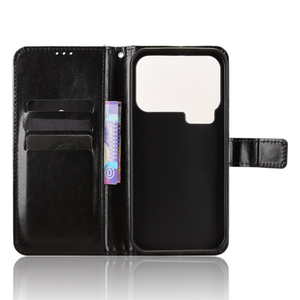 Folio-hoesje Xiaomi 17 Pro Glanzend Leer