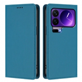 Folio-hoesje Xiaomi 17 Pro Magnetische Sluiting En Rfid-bescherming