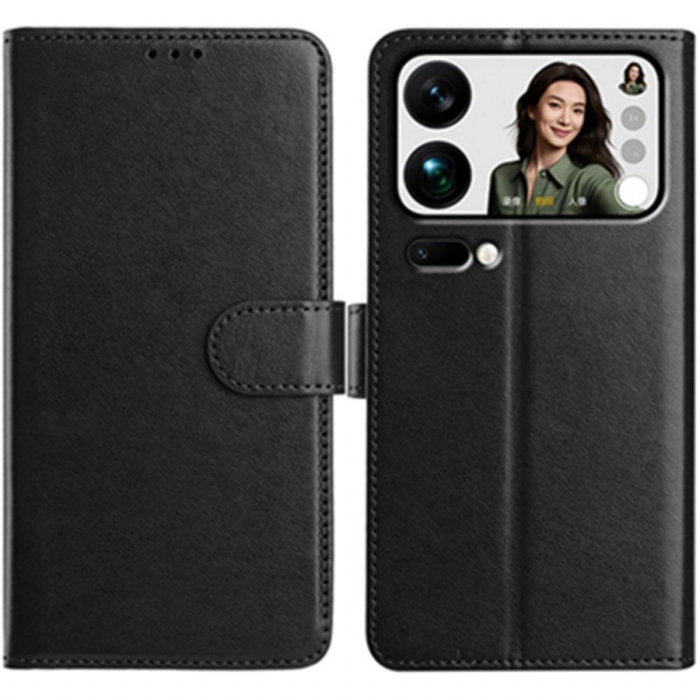 Folio-hoesje Xiaomi 17 Pro Telefoonhoesje Portemonnee Met 8 Kaartsleuven