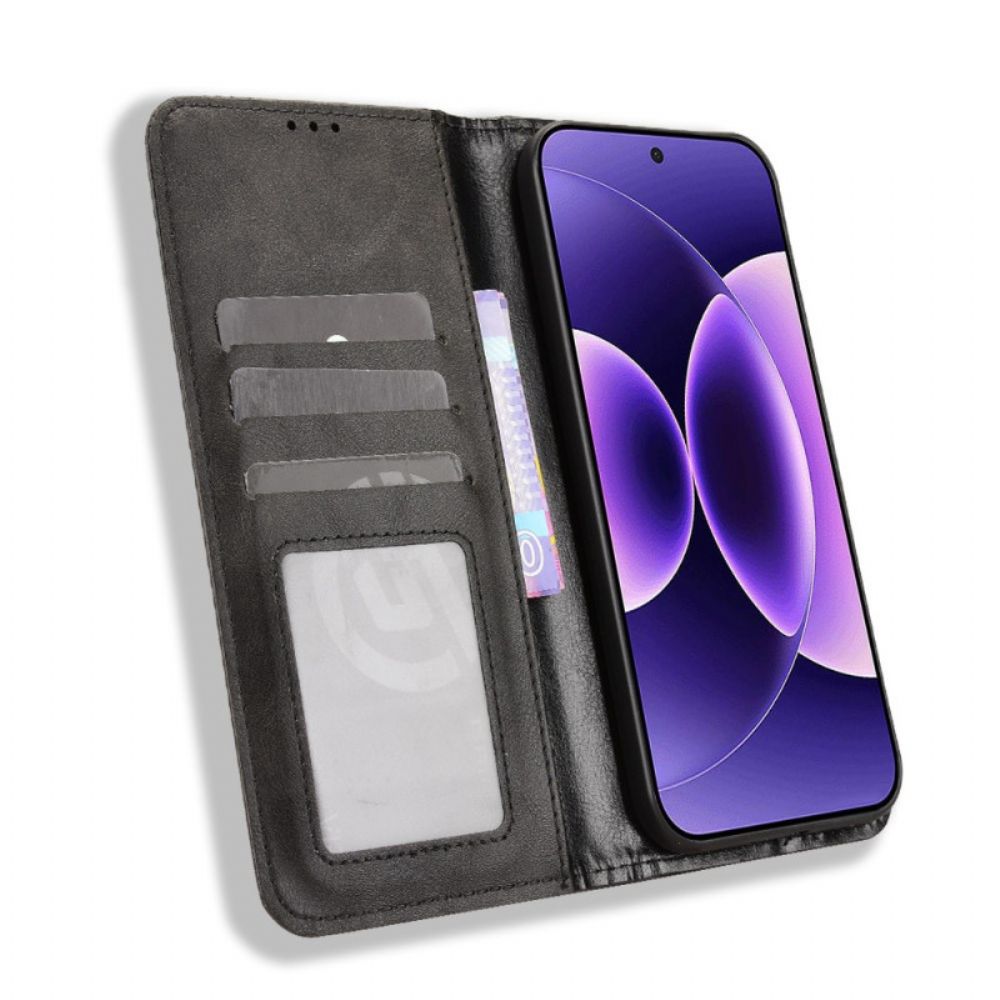 Folio-hoesje Xiaomi 17 Pro Vintage Rand