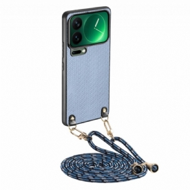 Hoesje Voor Xiaomi 17 Pro Koolstofvezeltextuur