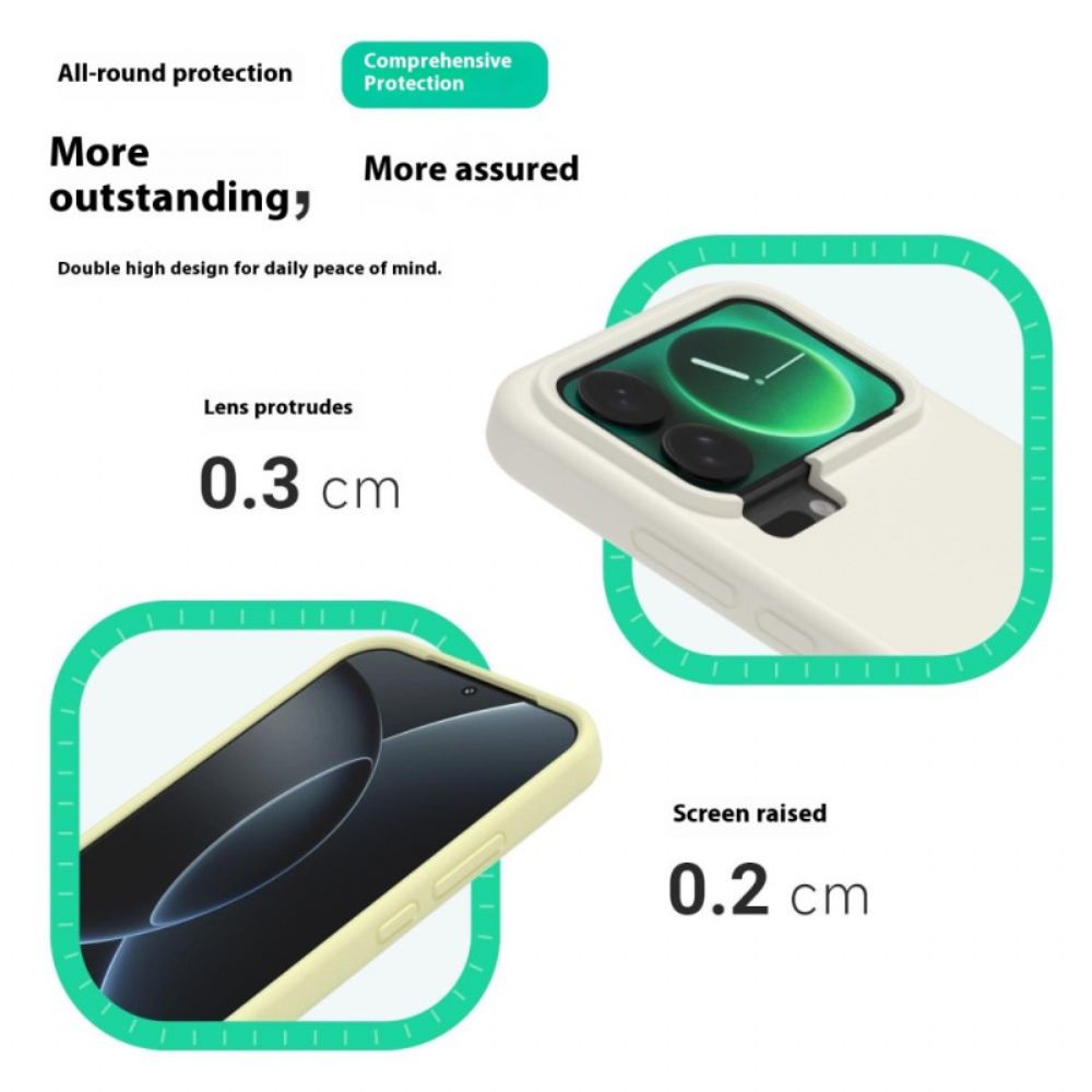 Hoesje Voor Xiaomi 17 Pro Liquid Silicone