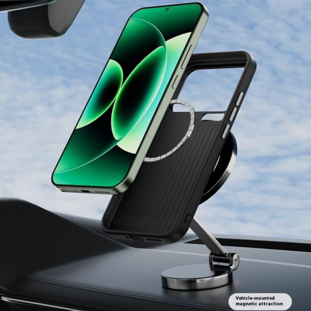 Hoesje Voor Xiaomi 17 Pro Magsafe Crocodile Effect