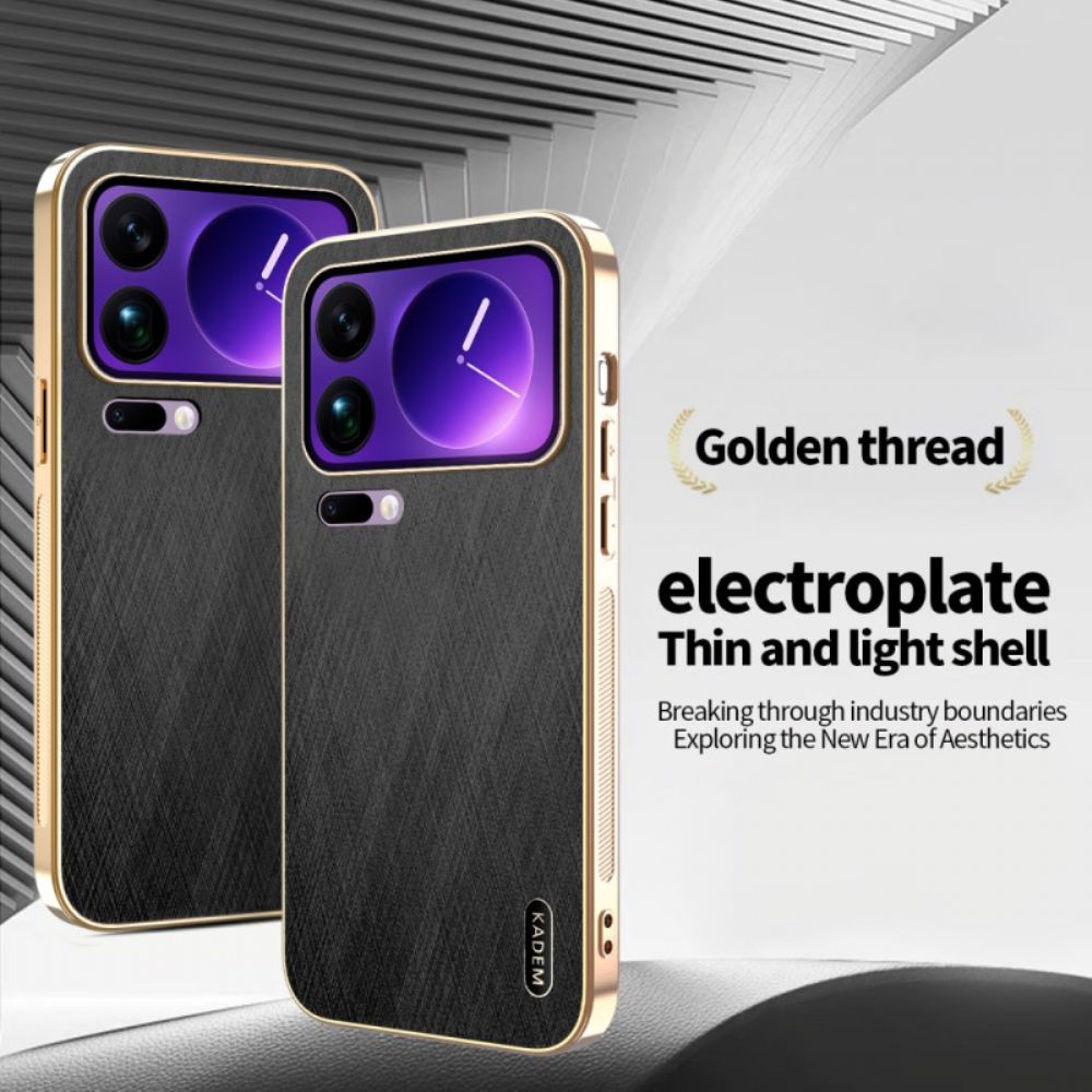 Hoesje Xiaomi 17 Pro Kadem Zijdetextuur Bescherming Hoesje