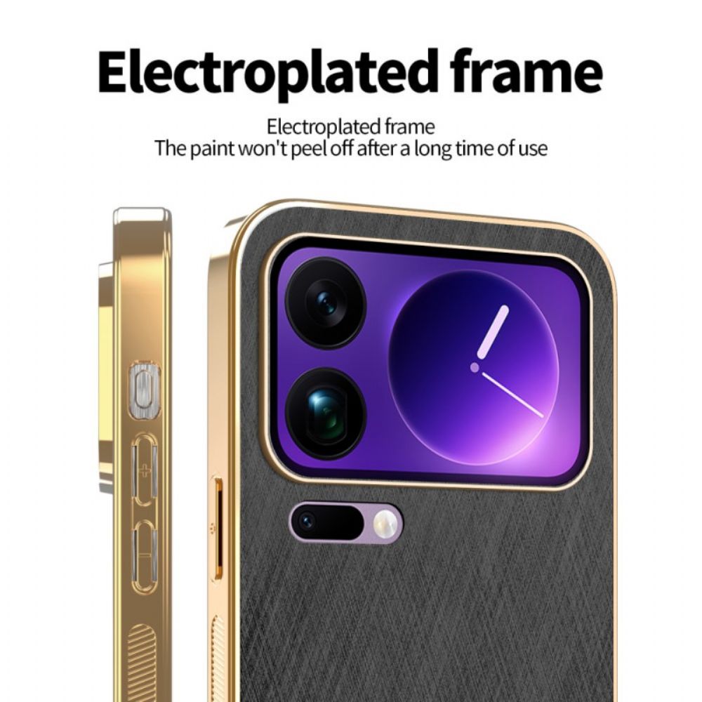 Hoesje Xiaomi 17 Pro Kadem Zijdetextuur Bescherming Hoesje