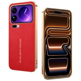 Hoesje Xiaomi 17 Pro Krasbestendige Lychee-textuur