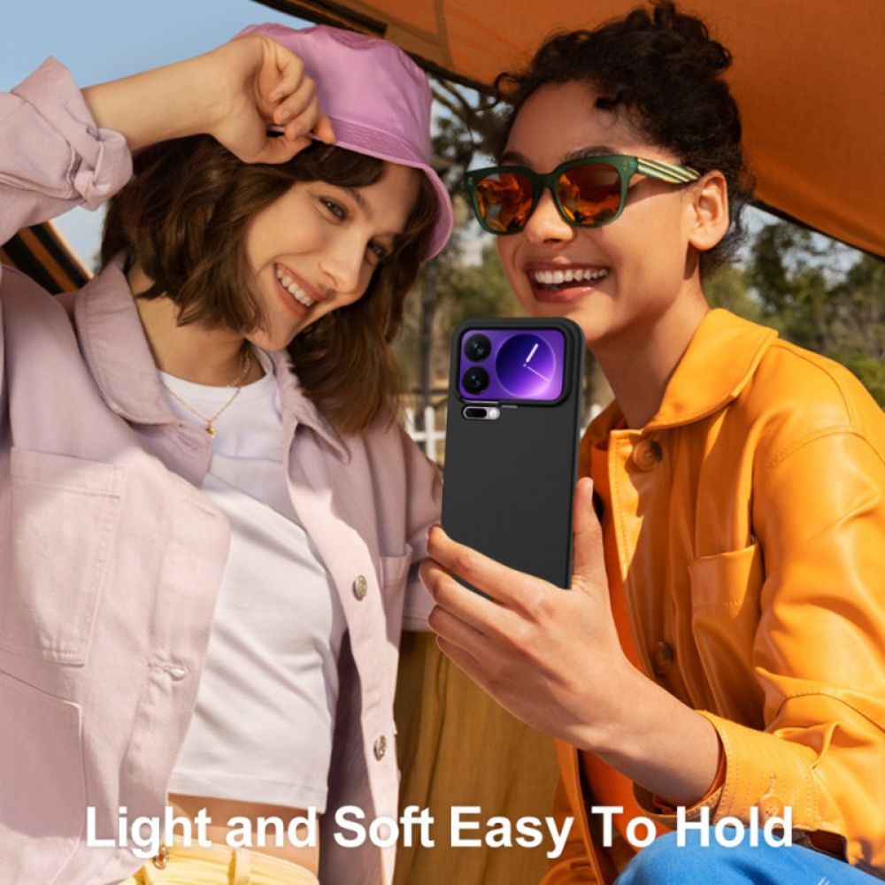 Hoesje Xiaomi 17 Pro Magnetisch Met Vloeibare Siliconen Bescherming Hoesje