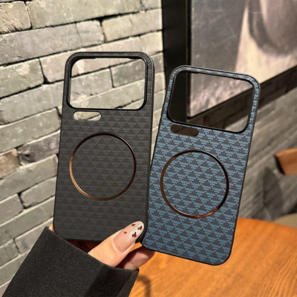 Hoesje Xiaomi 17 Pro Magnetische Driehoekige Bergtextuur