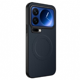 Hoesje Xiaomi 17 Pro Magsafe Carbon Fiber Bescherming Hoesje