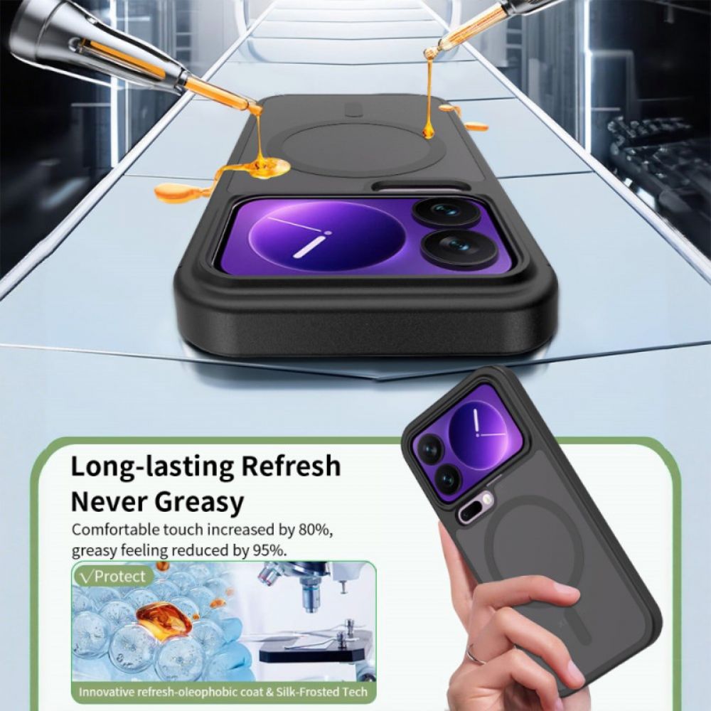 Hoesje Xiaomi 17 Pro Mat Magnetisch Bescherming Hoesje