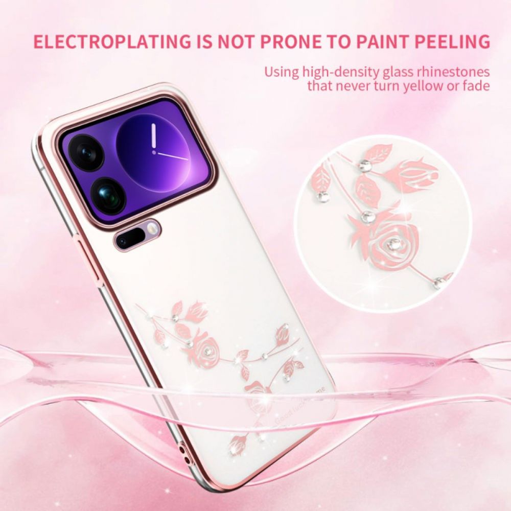 Hoesje Xiaomi 17 Pro Strasssteentjes