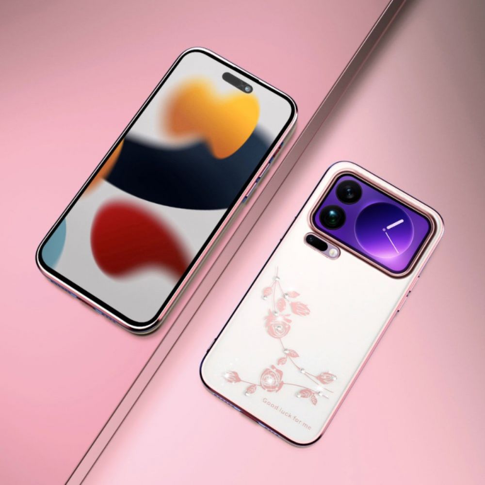 Hoesje Xiaomi 17 Pro Strasssteentjes