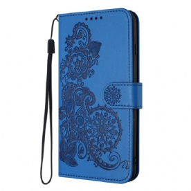 Leren Hoesje Voor Xiaomi 17 Pro Mandala Kant