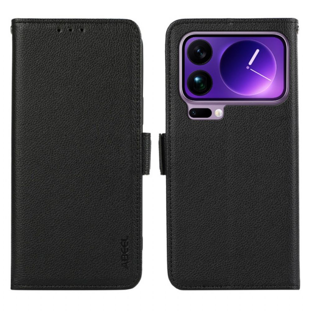 Leren Hoesje Xiaomi 17 Pro Abeel Leer