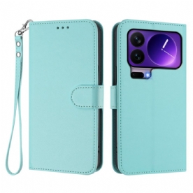 Leren Hoesje Xiaomi 17 Pro Effen Leerlook