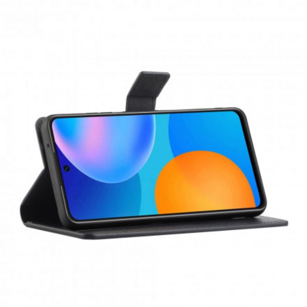Folio-hoesje voor Xiaomi Redmi Note 10 Pro Enkel Lychee