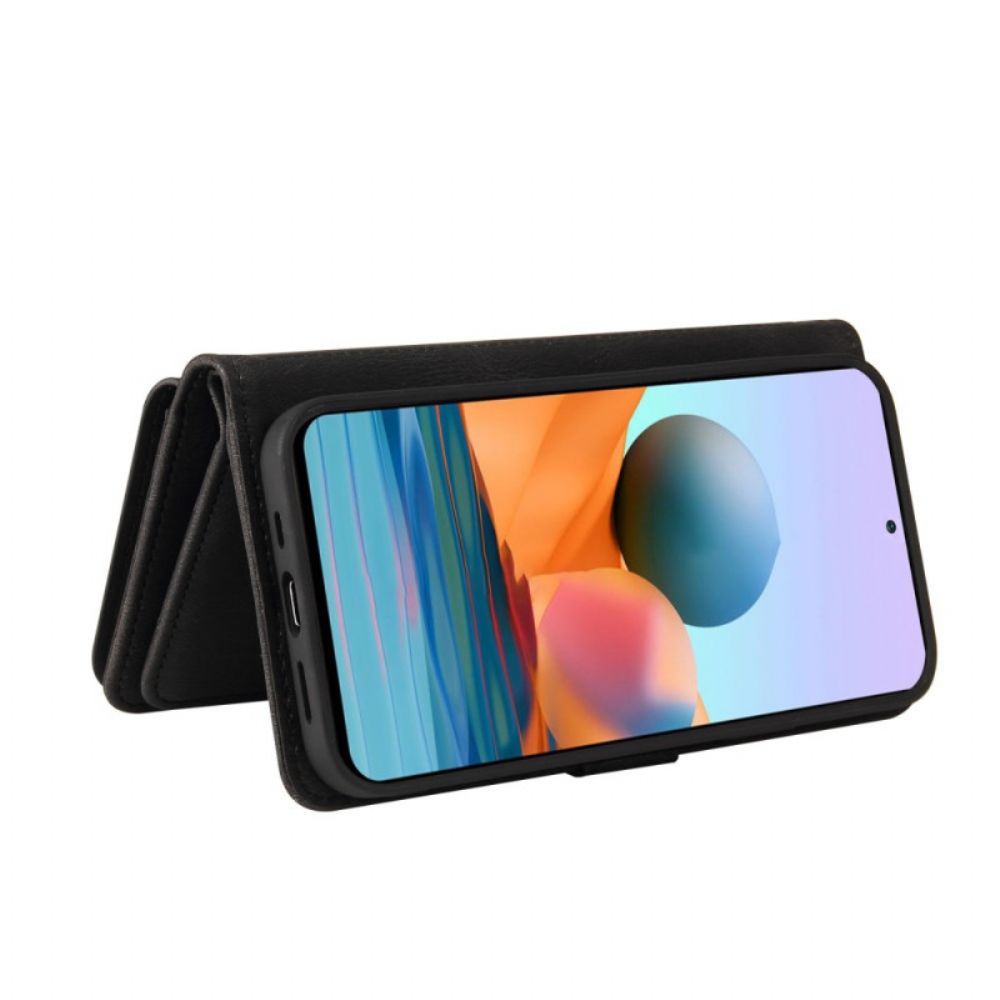 Folio-hoesje voor Xiaomi Redmi Note 10 Pro Multifunctionele Kaarthouder