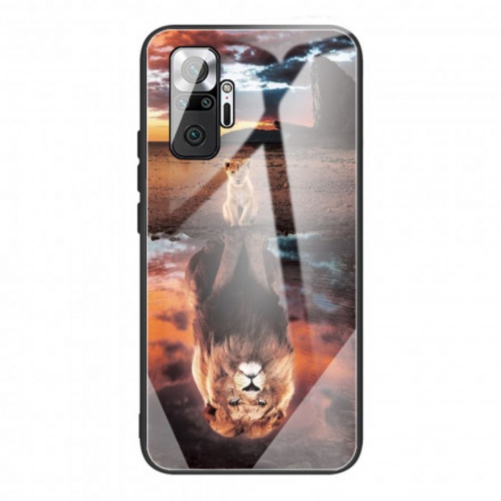 Hoesje voor Xiaomi Redmi Note 10 Pro Cub Dream Gehard Glas