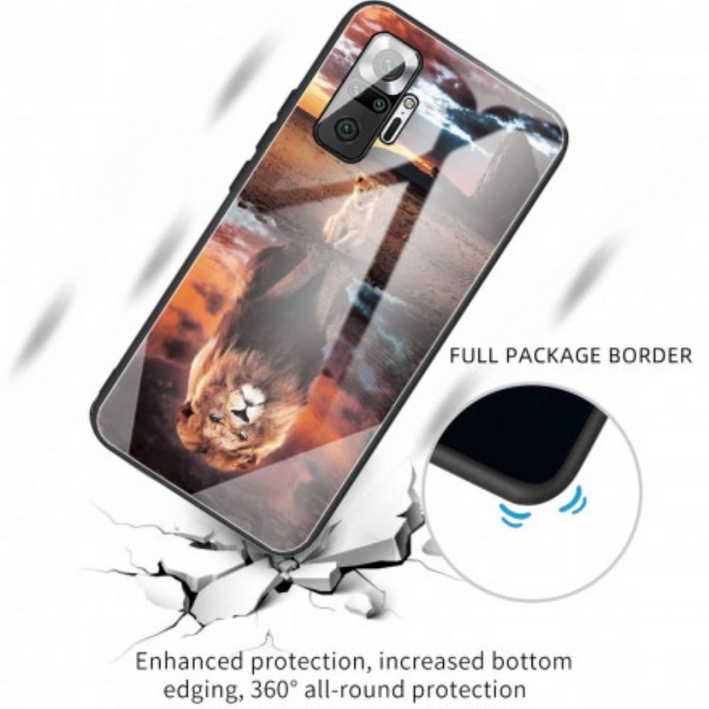 Hoesje voor Xiaomi Redmi Note 10 Pro Cub Dream Gehard Glas