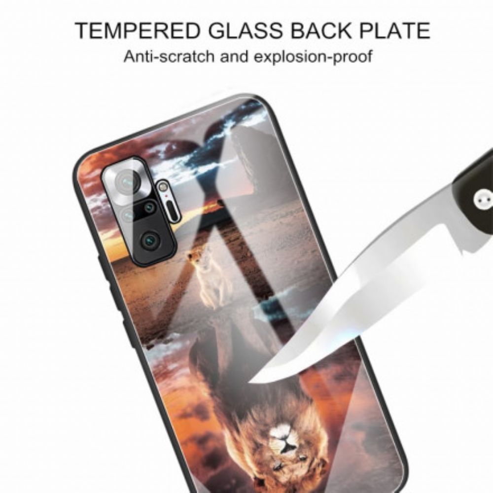 Hoesje voor Xiaomi Redmi Note 10 Pro Cub Dream Gehard Glas