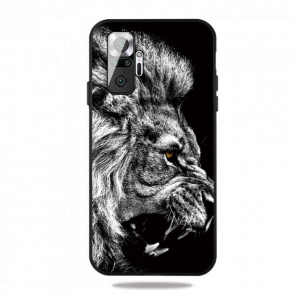 Hoesje voor Xiaomi Redmi Note 10 Pro Felle Leeuw