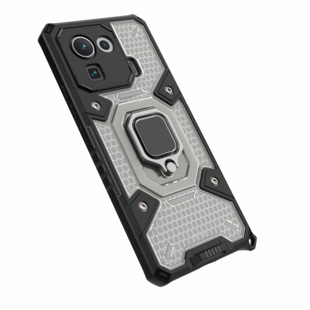 Telefoonhoesje voor Xiaomi Mi 11 Pro Honingraat Met Ring