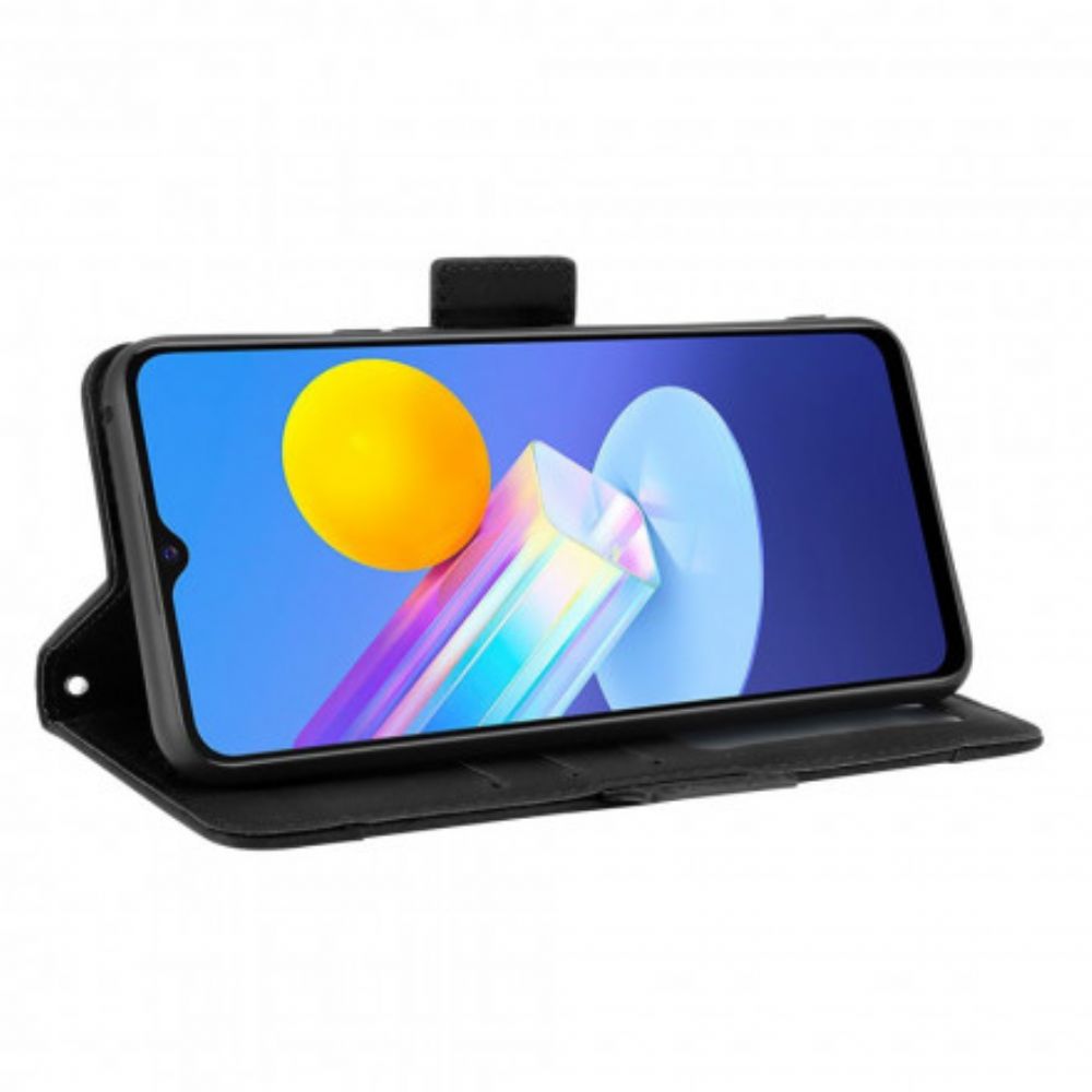 Folio-hoesje voor Vivo Y72 5G Eerste Klas Multi-kaart