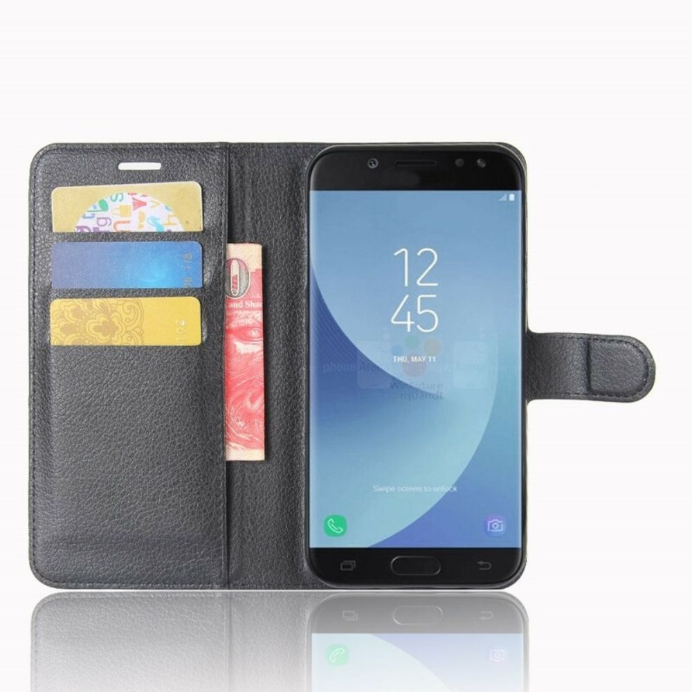 Folio-hoesje voor Samsung Galaxy J5 2017 Klassiek
