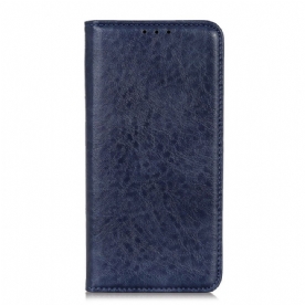 Bescherming Hoesje voor OnePlus 10 Pro 5G Folio-hoesje Ledertextuur
